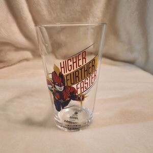 Funko Captain Marvel Pint Glass Cup